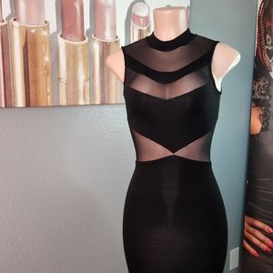 Hot & Delicious , S, Black mini dress